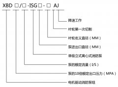 XBD-ISG立式單級消防泵